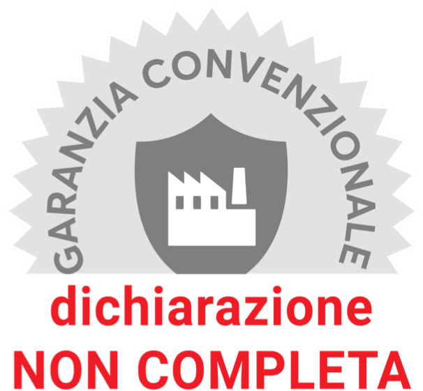 Stato dichiarazione Garanzia Convenzionale